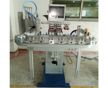 礦泉水瓶蓋自動(dòng)雙色移印機(jī)